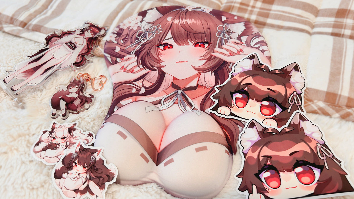 Shrine Foxy 3D Mousepad