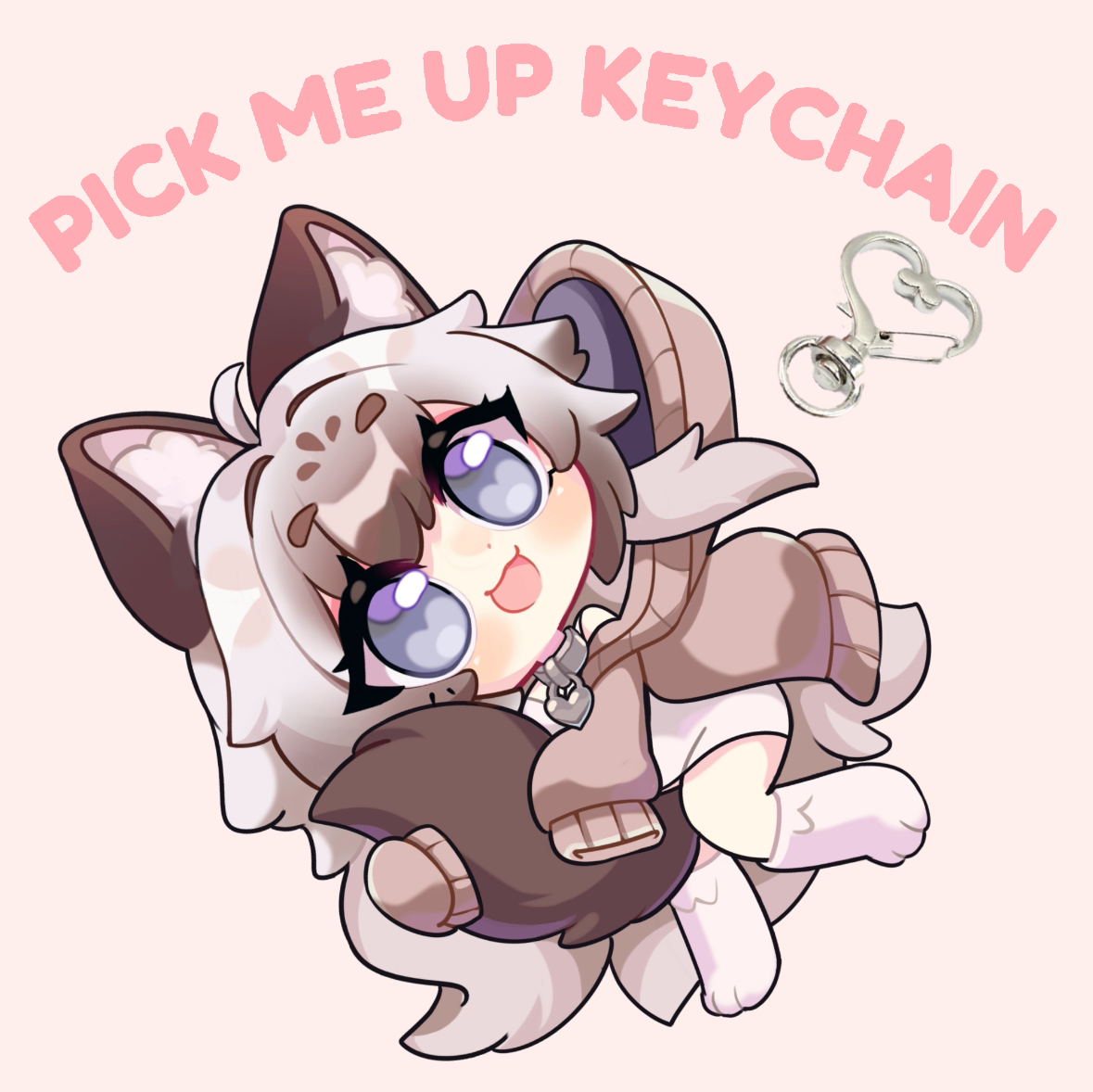 Foxy Pick Me Up Keychain