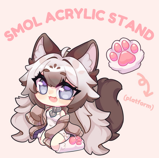 (PRE-ORDER) Foxy Smol Acrylic Stand